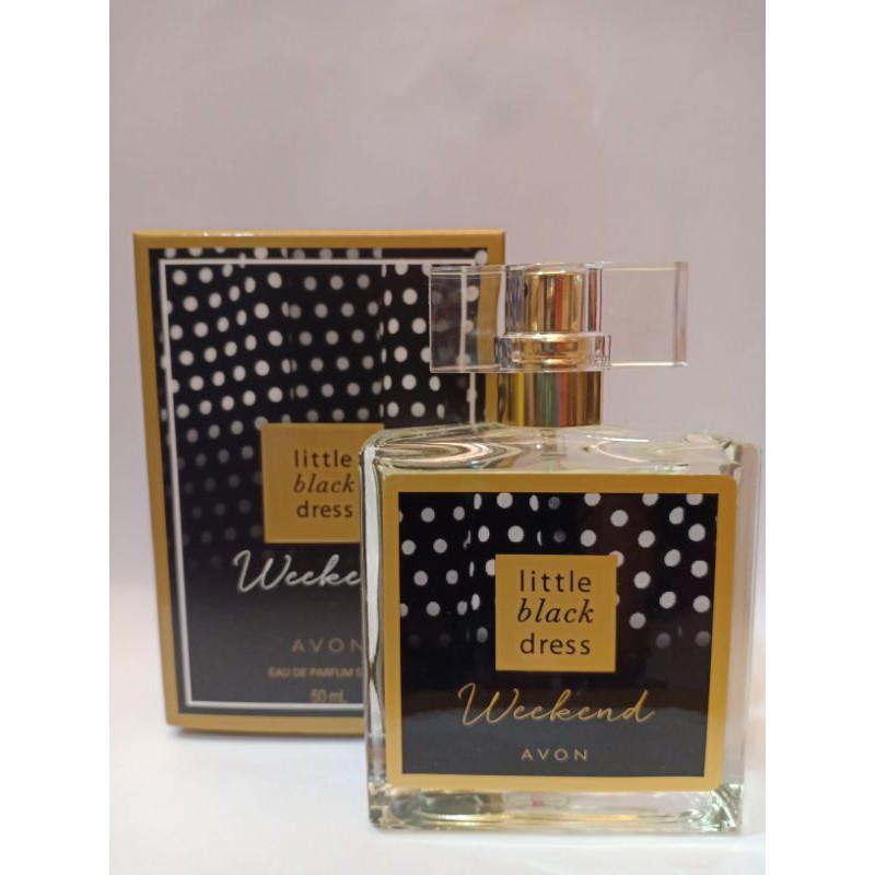 MINYAK WANGI AVON : LITTLE BLACK DRESS WEEKEND EDP SPRAY 50 ML, BODY LOTION  150 G | Shopee Malaysia
