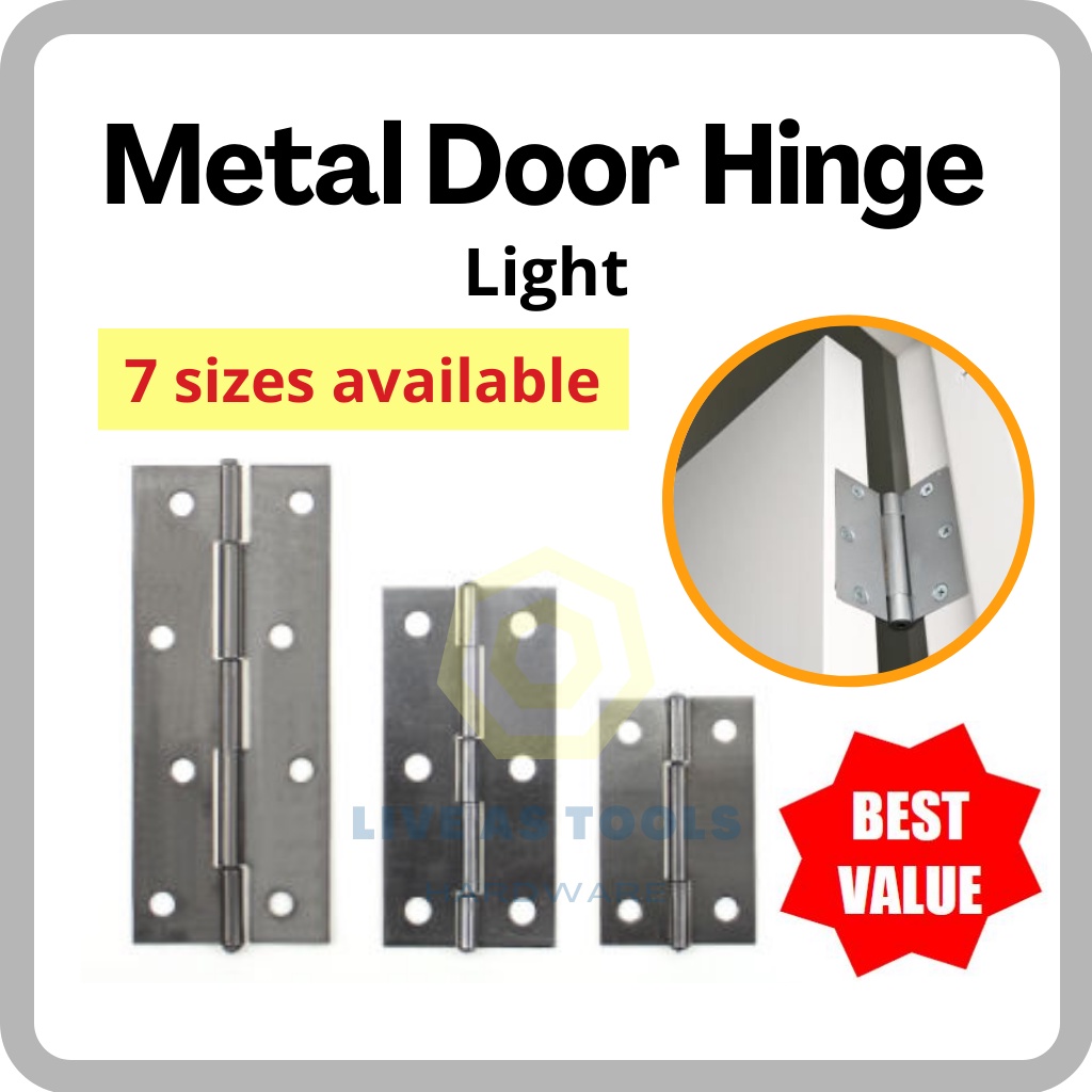 [1 Pair] Door Hinges / Small hinges / Furniture Hinges /IRON LIGHT ...