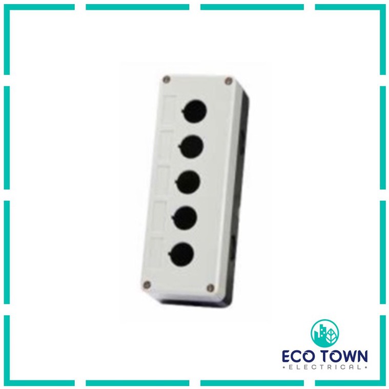 5-hole-pvc-enclosure-junction-box-for-22mm-push-button-electrical