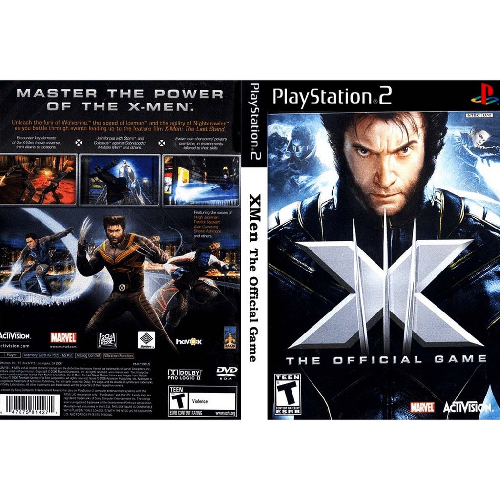 X-Men The Official Game (CD Games PS2) | Shopee Malaysia