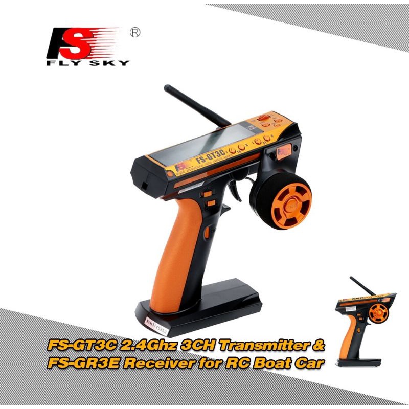 FLYSKY FS-GT3C Remote Control 3CH | Shopee Malaysia