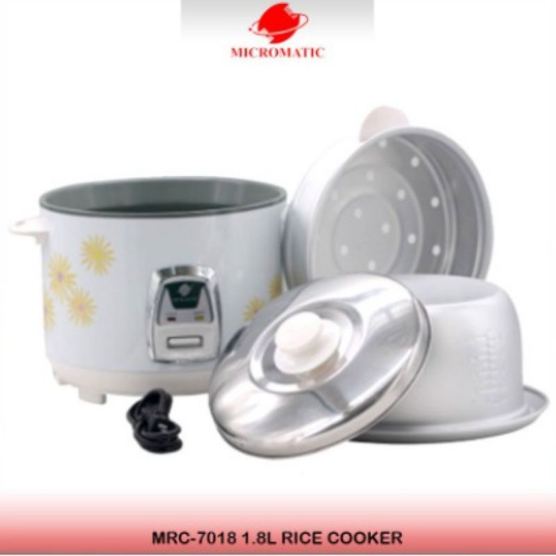MICROMATIC RICE COOKER (MRC 7018) Shopee Malaysia