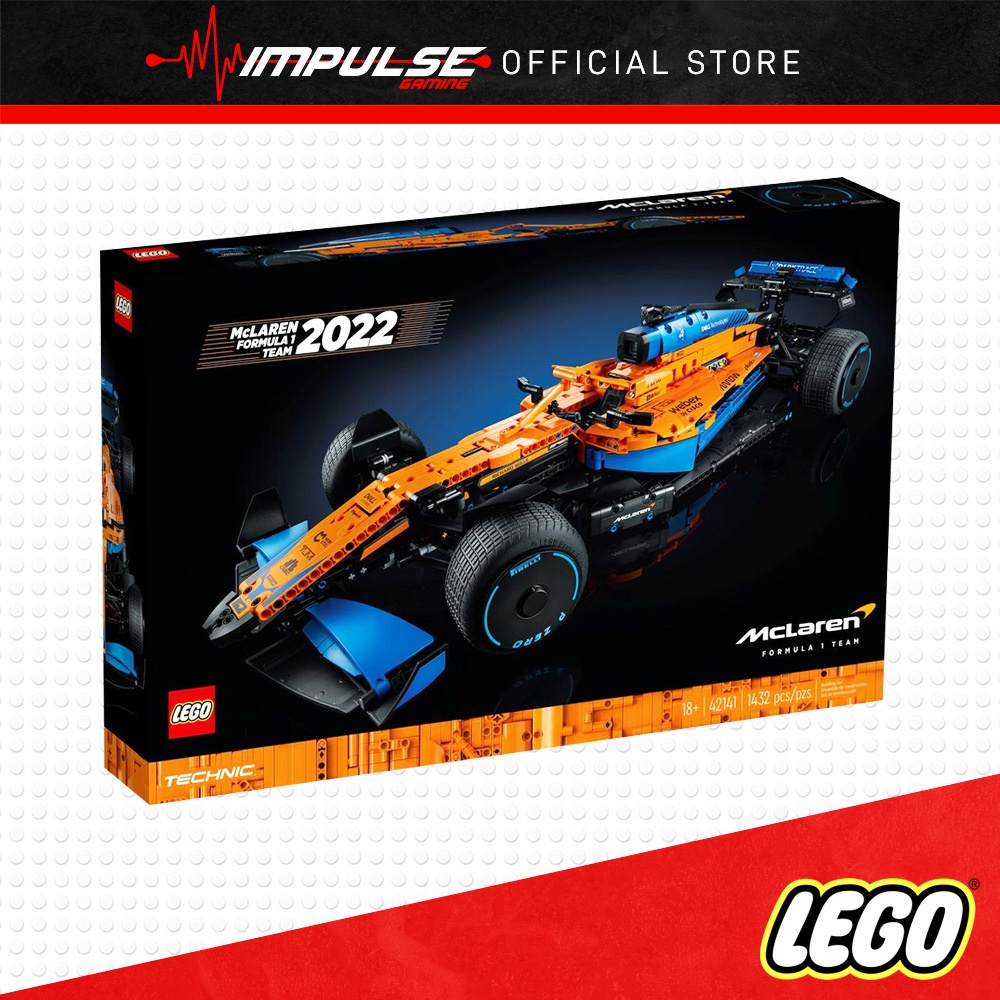LEGO Technic McLaren Formula 1 F1 Team Race Car Set 42141