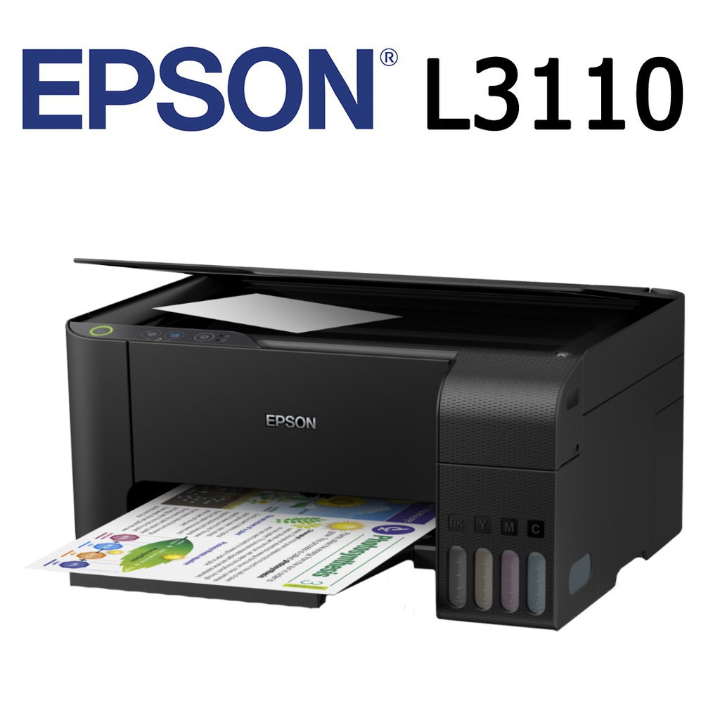 Epson Inkjet L3110 Printer 3 in 1 (Print, Copy, Scan) | Shopee Malaysia