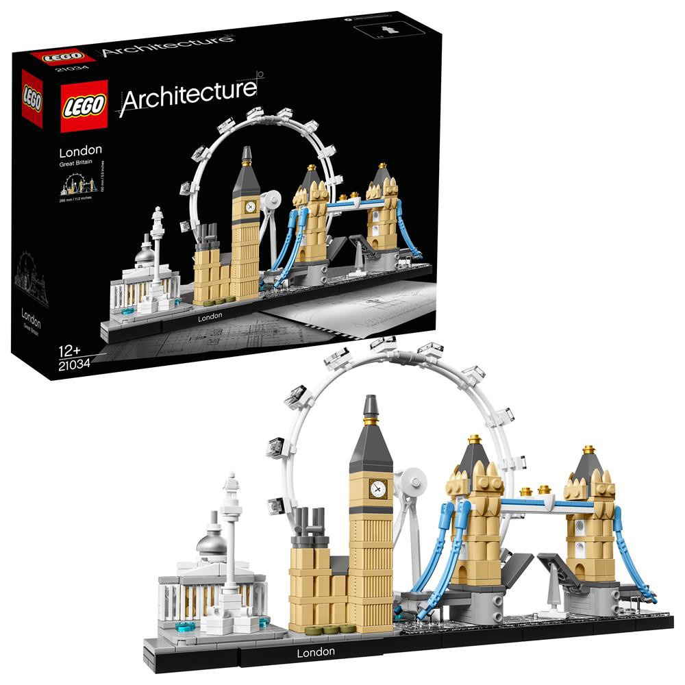 LEGO Architecture 21034 London 468 Pieces Construction Sets Building Set Building Toys Building Blocks For Kids Shopee Malaysia