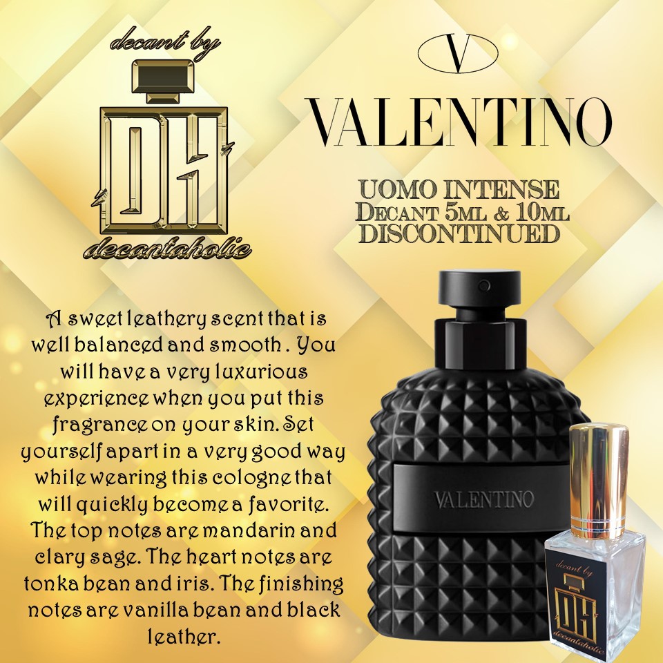 Valentino uomo intense outlet notes