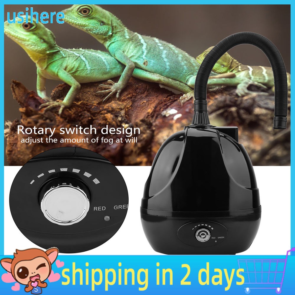 Mist machine for clearance reptile