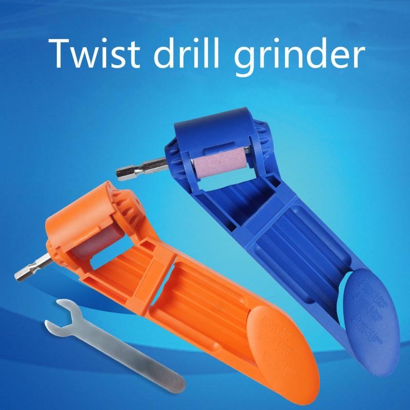 2-12.5mm Portable Drill Bit Sharpener Corundum Grinding Wheel Polishing ...