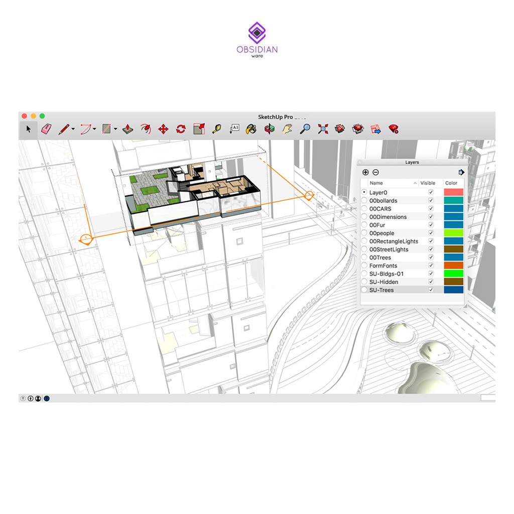 SketchUp Pro 2023 macOS | Windows x64 + V-Ray Renderer Full Lifetime 3D ...