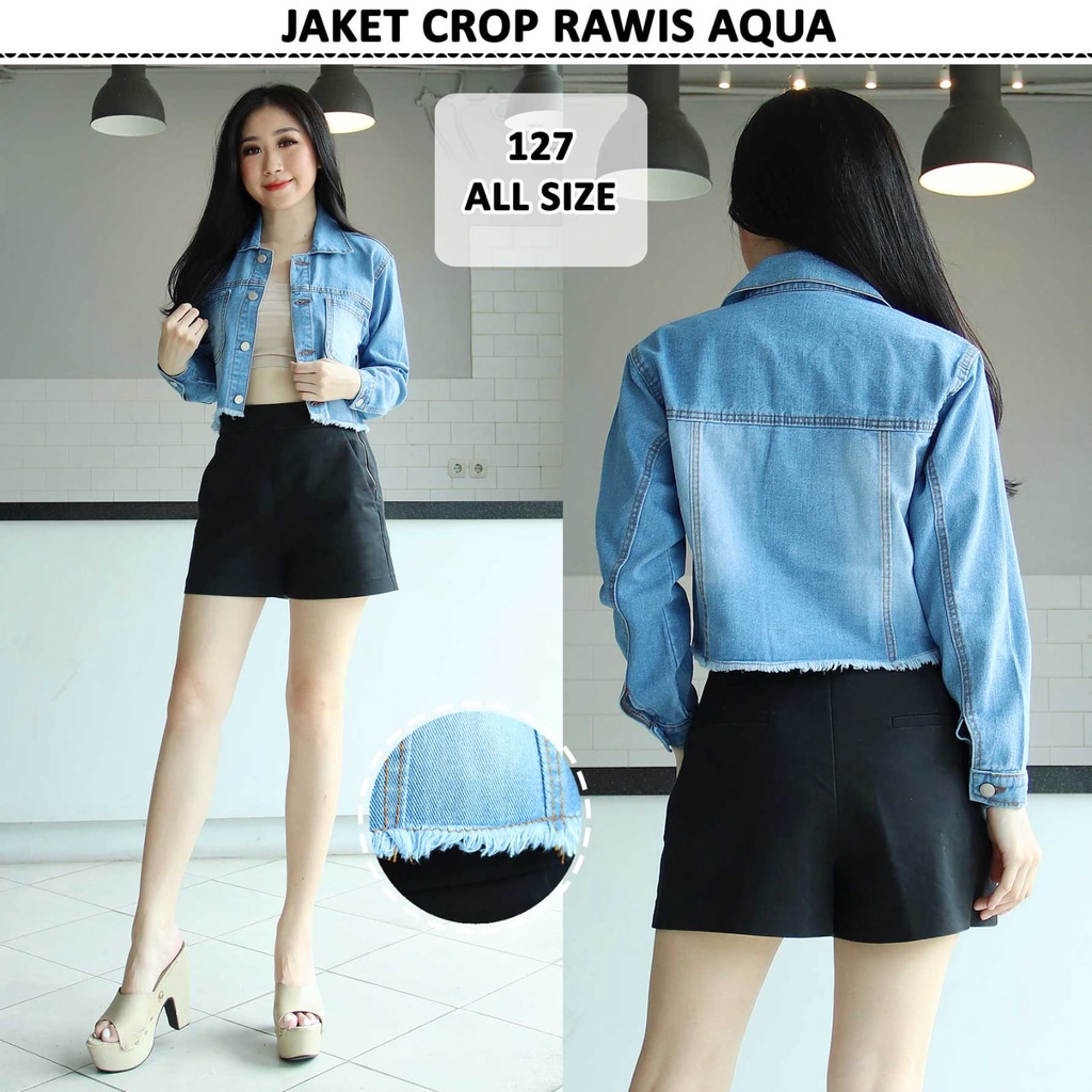 Nwa Jacket Crop Model | Shopee Malaysia
