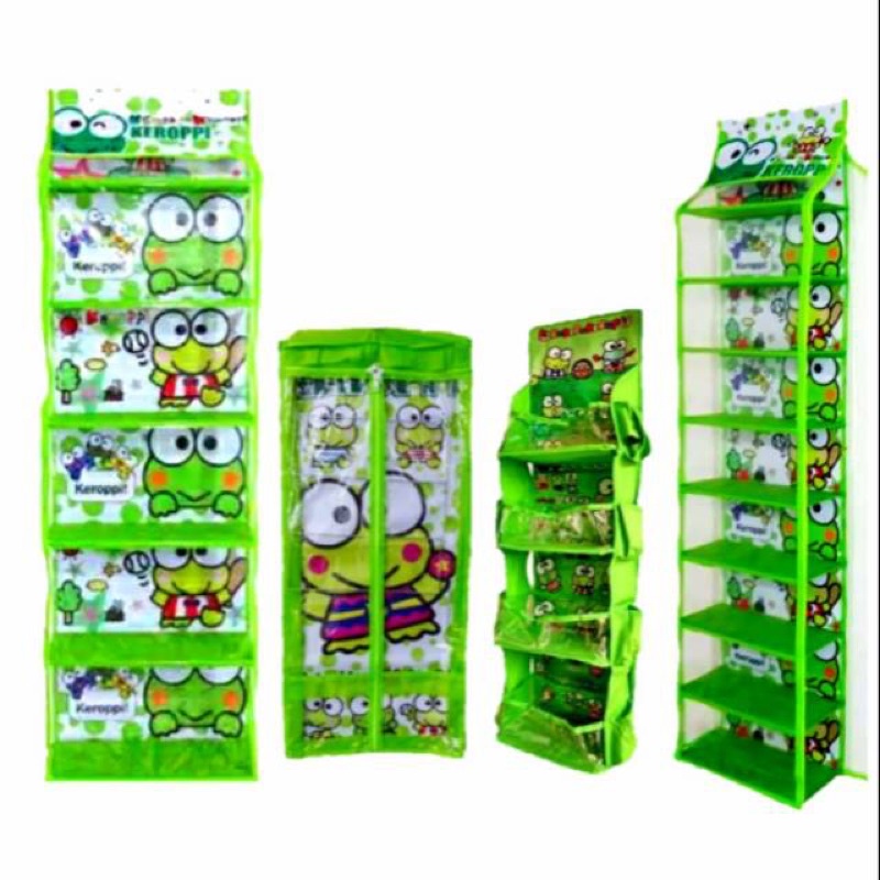 Rack SET Character 4 in 1 (Bag Rack, Shoe Rack, hijab And Cosmetic Rack ...