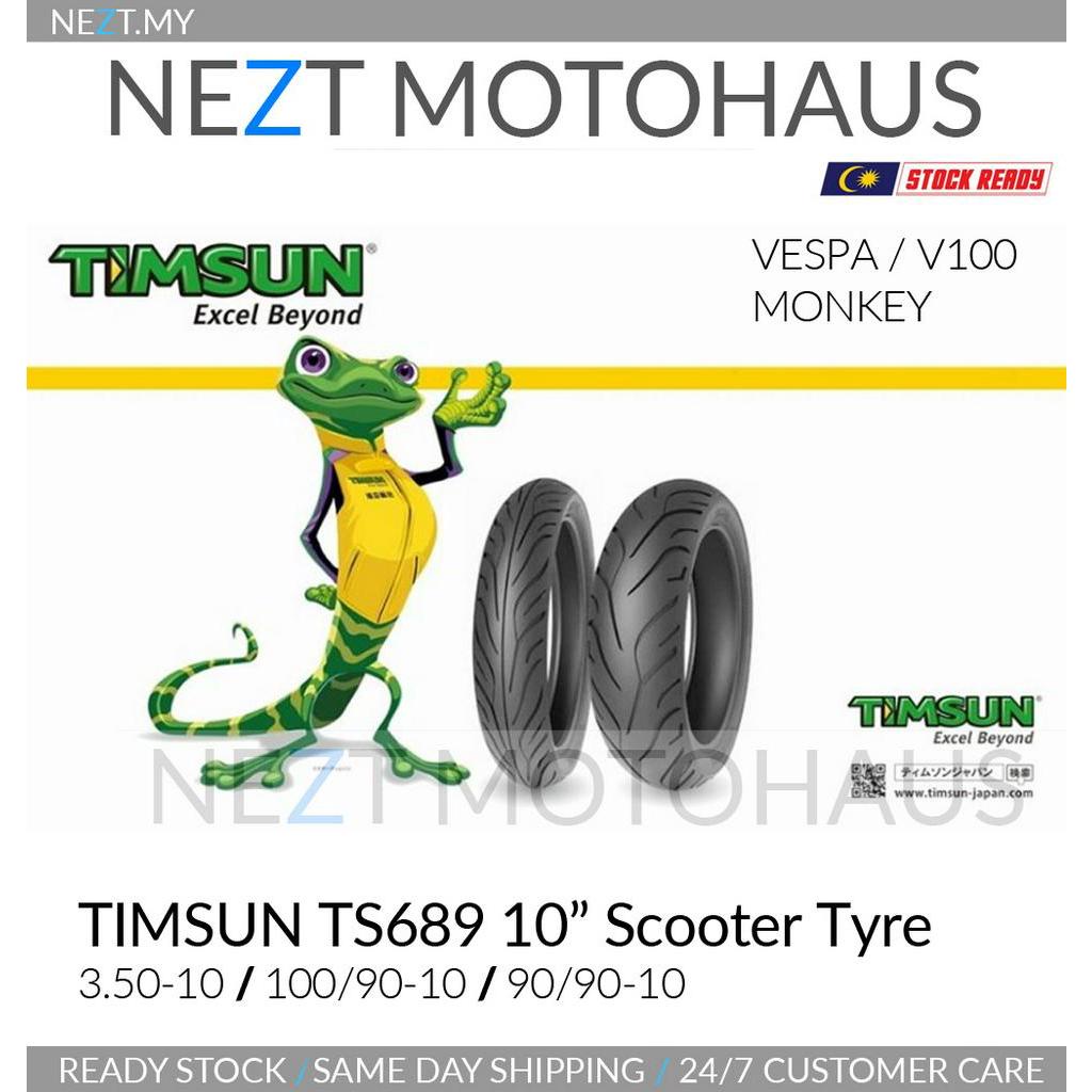 TIMSUN TS689 TS660 10" Series Scooter Tyre 3.5010 90/9010 100/90