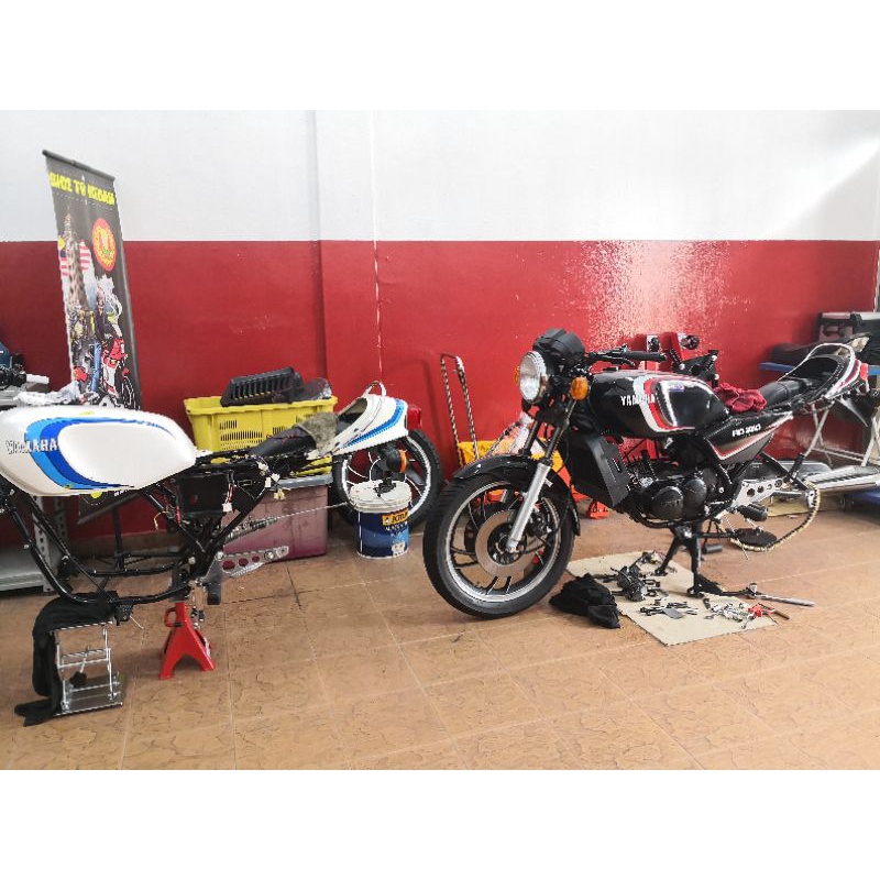 RD350 TZR LC YSS ORIGINAL REAR SUSPENSION TOPLINE MONOSHOCK 2 STROKE