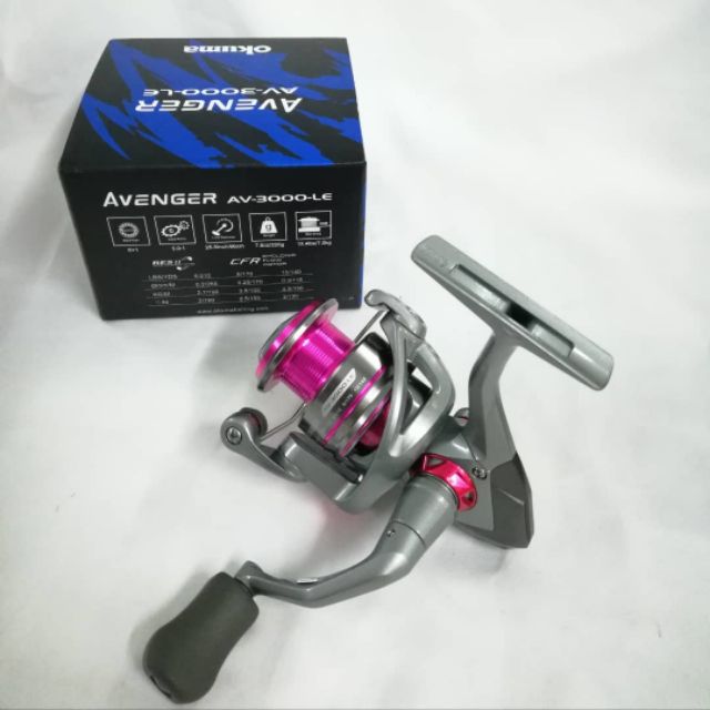 OKUMA AVENGER SPINNING REEL | Shopee Malaysia
