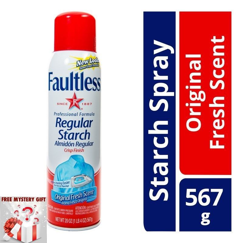 Faultless Regular Starch Spray Original Finish Ironing Starch Spray ...