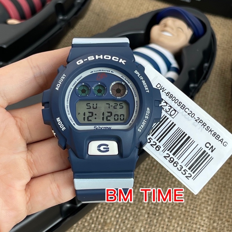 NEW CASIO G-SHOCK x SUBCREW COLLABORATION DW-5600SSC20-1PRSSS DW