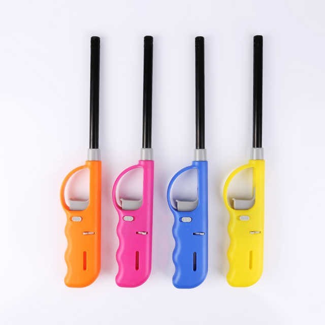 Refillable Kitchen Gas Lighter Long Nozzle Lighter with Ignition Switch On The Handle Shopee
