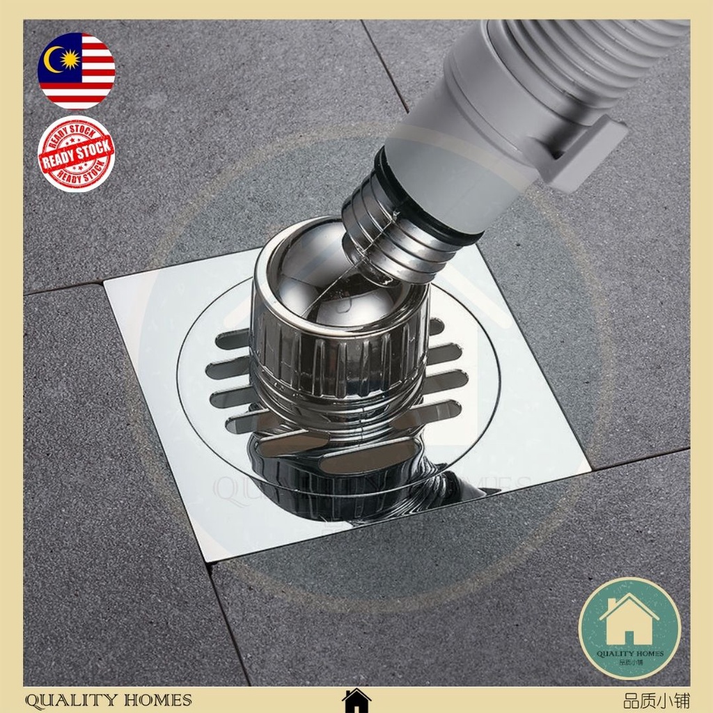 [MSIA READY STOCK] Washing Machine Drain Hose Floor Grate Adaptor Type ...