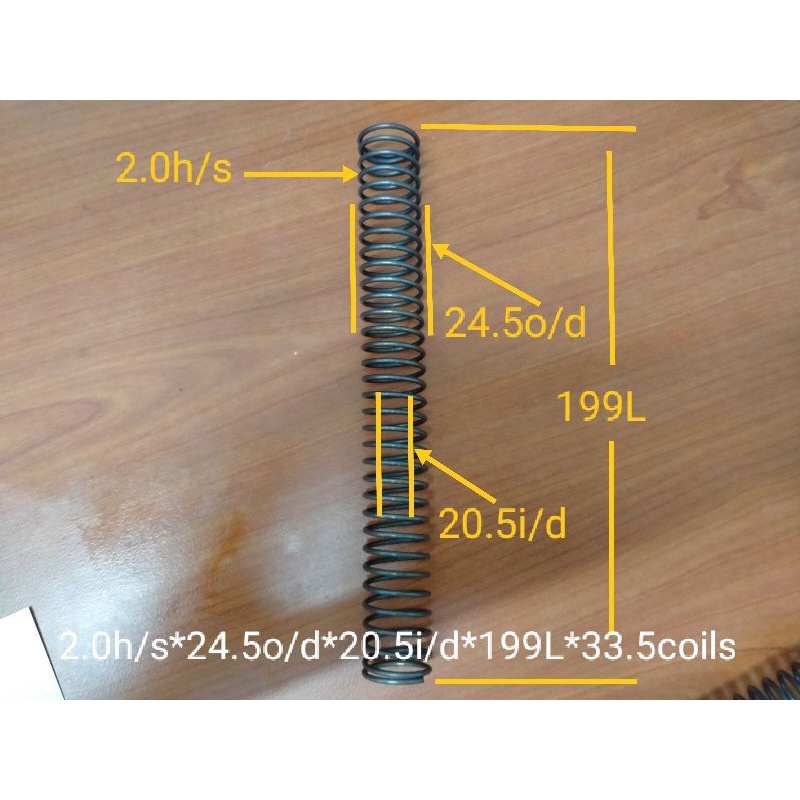 compression spring (HIGH CARBON STEEL) | Shopee Malaysia