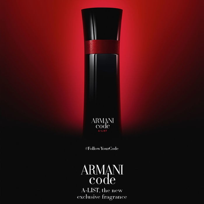 A list armani code best sale