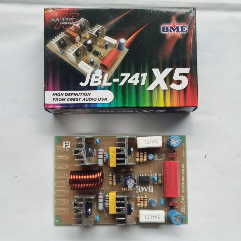 Jbl 741 X 5 Legend Master BME Power Amplifier Super Driver Kit | Shopee