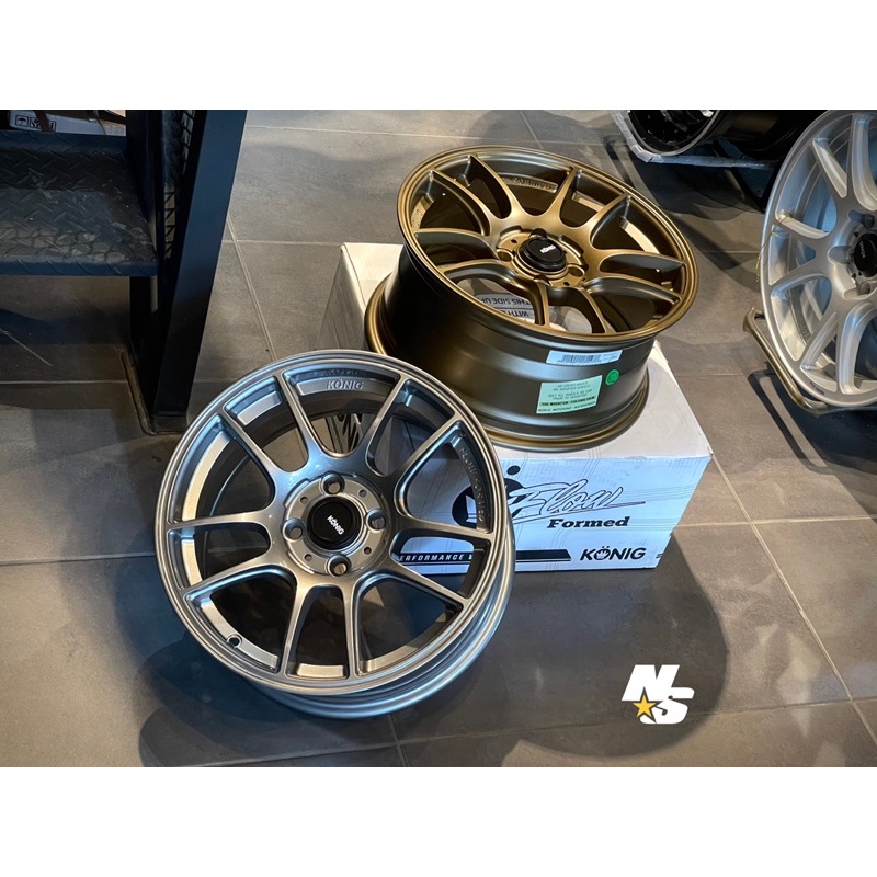 KONIG WHEELS HELIOGRAM (15” 4-100) | Shopee Malaysia