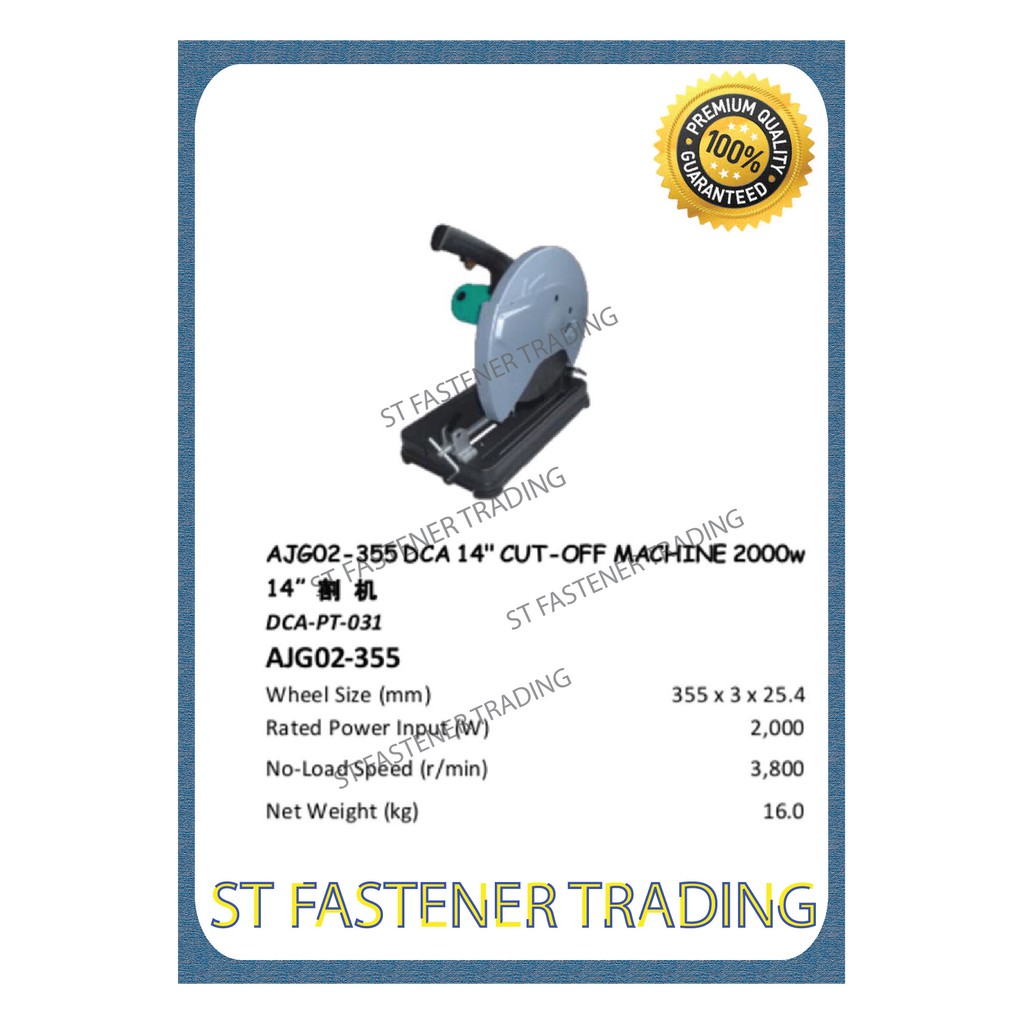 DCA AJG02-355 Electric Cut-Off Machine | Shopee Malaysia
