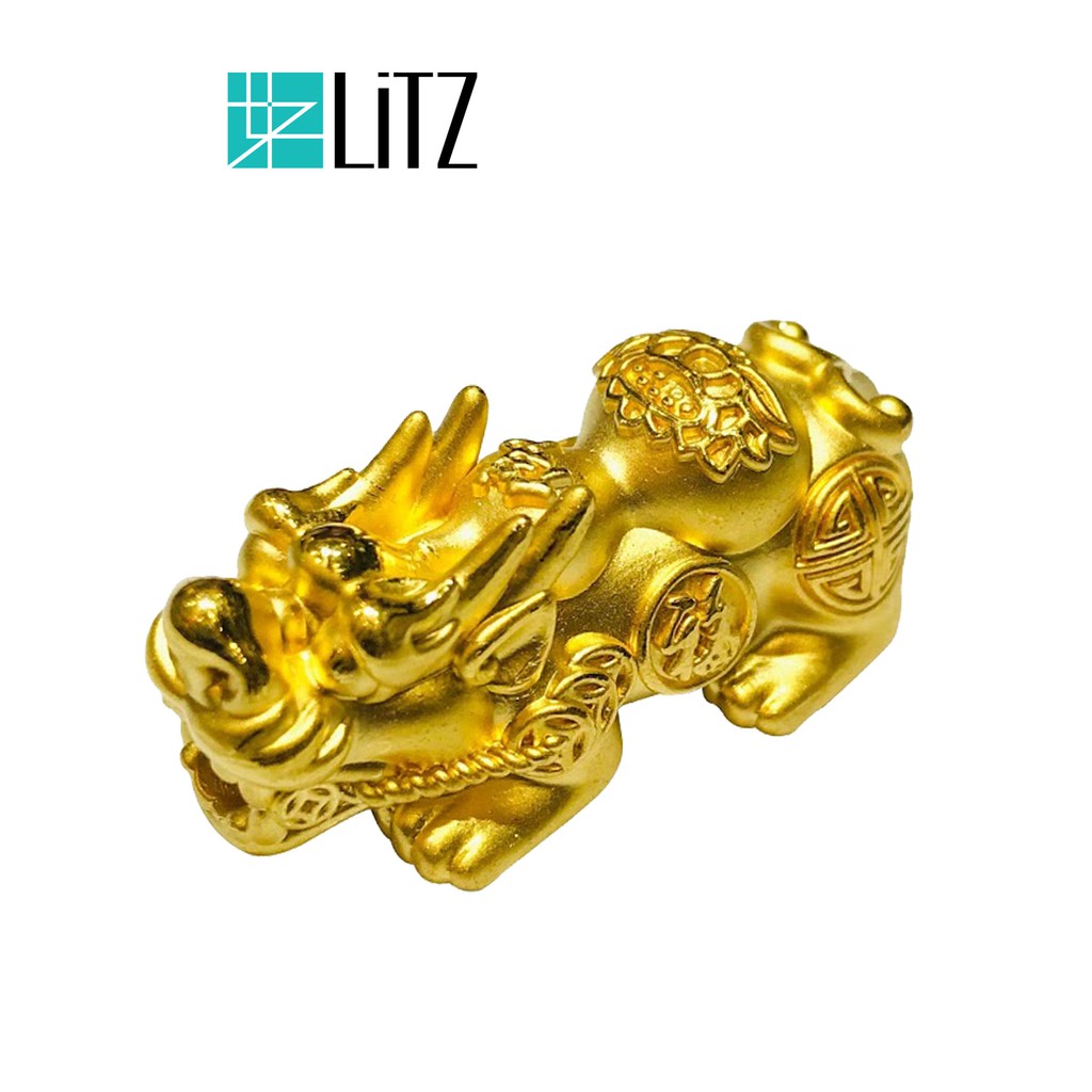 LITZ 999 (24K) Gold PiXiu CEPC0963 36mm (5.01g) | Shopee Malaysia