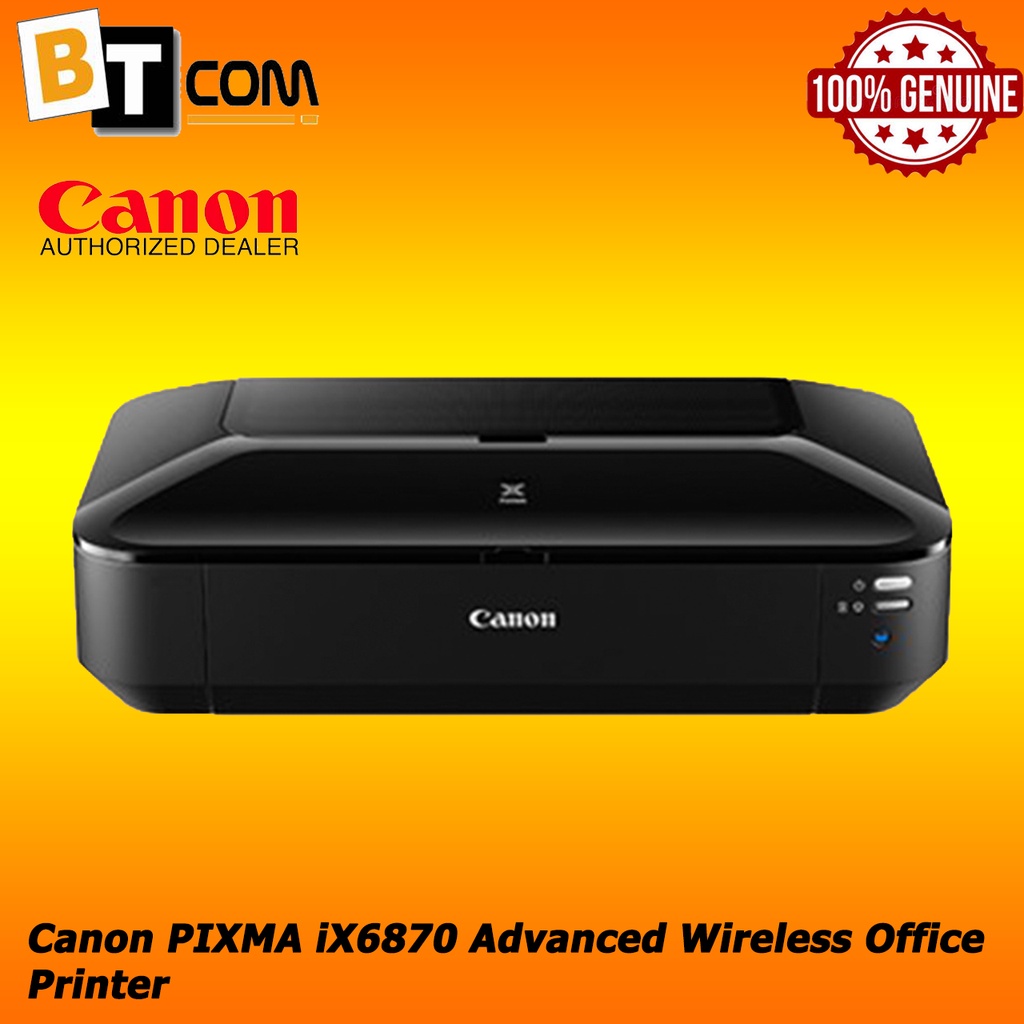Canon PIXMA iX6870 Advanced Wireless Office Printer Shopee Malaysia