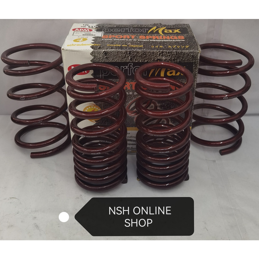 APM PERFORMAX Sport Coil Spring for Kia Carnival Naza Ria 1Set