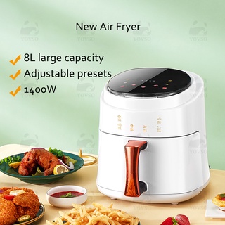 4.8L Air Fryer, Oil-free Cookware, Non-stick Basket, Easy To Clean