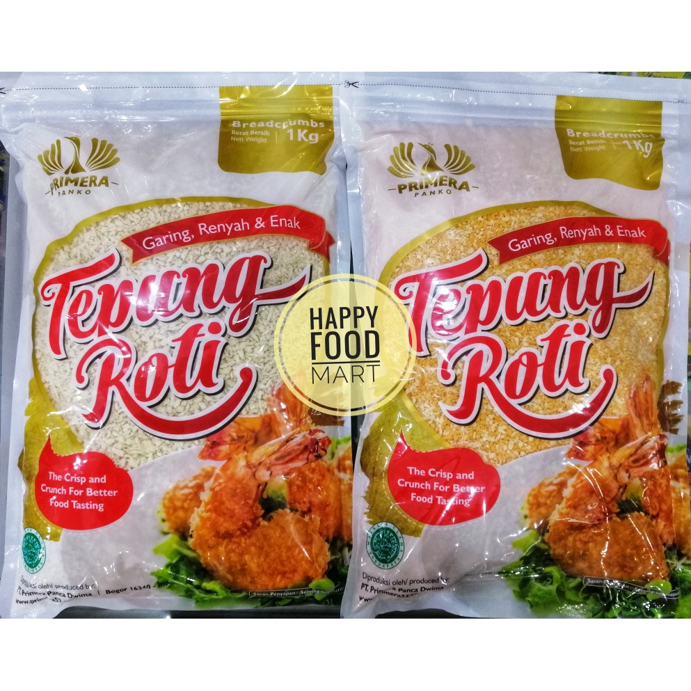 Primera BREAD Flour 1KG/PANKO Flour 1KG/PANIR Flour/TEMPURA/BREAD CRUMB/BREADCRUMB/BREADCRUMBS