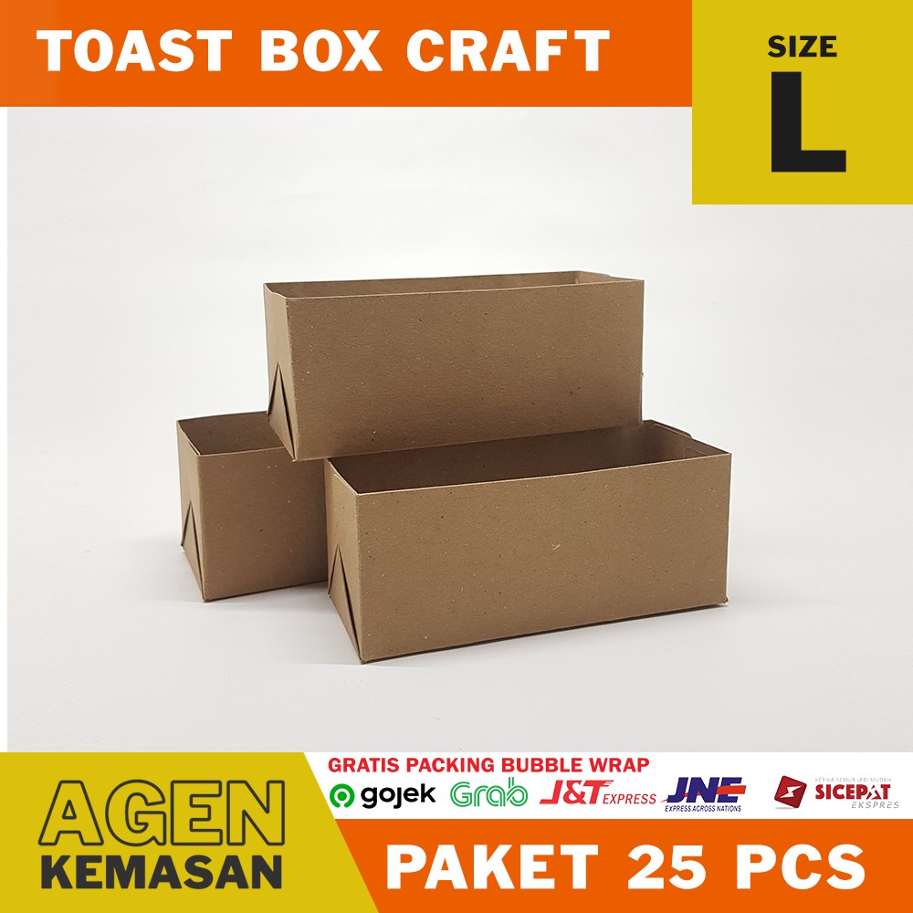 Toast Box Craft Size L 12x5 X 5 Place Sandwich Toast Containers ...