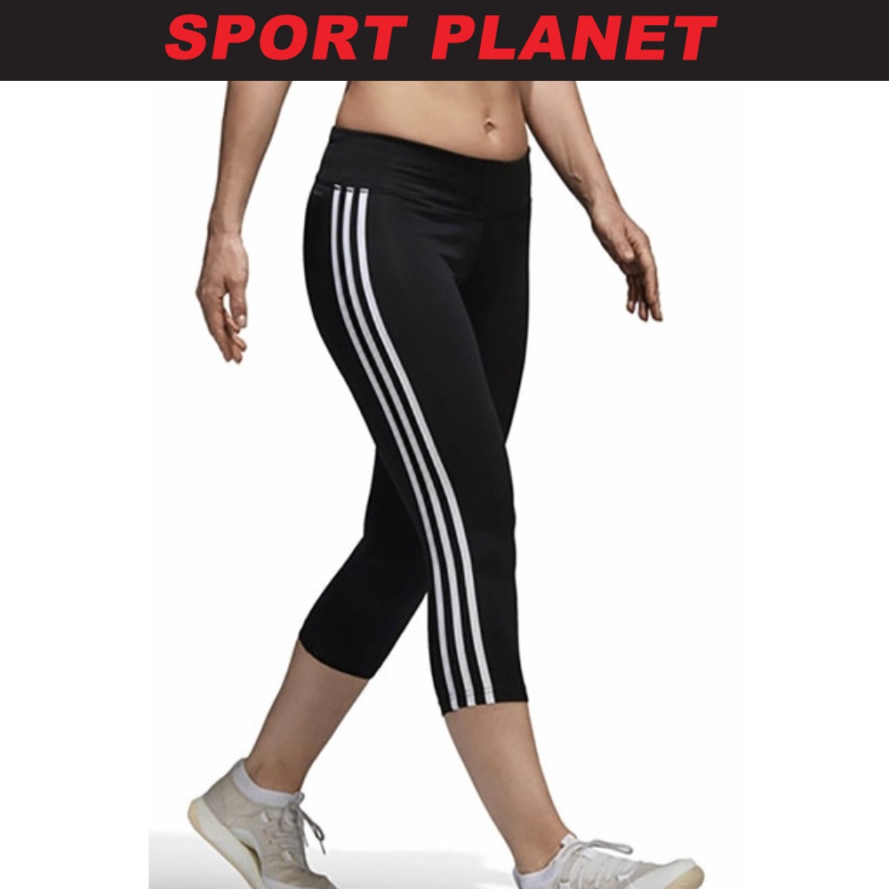 adidas Women Designed 2 Move Climalite 3-Stripes Tight Pant Seluar