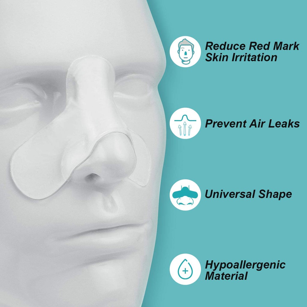 Gel Nasal Pads for CPAP Mask (3 Piece or 5 Pieces in a Pack) Shopee