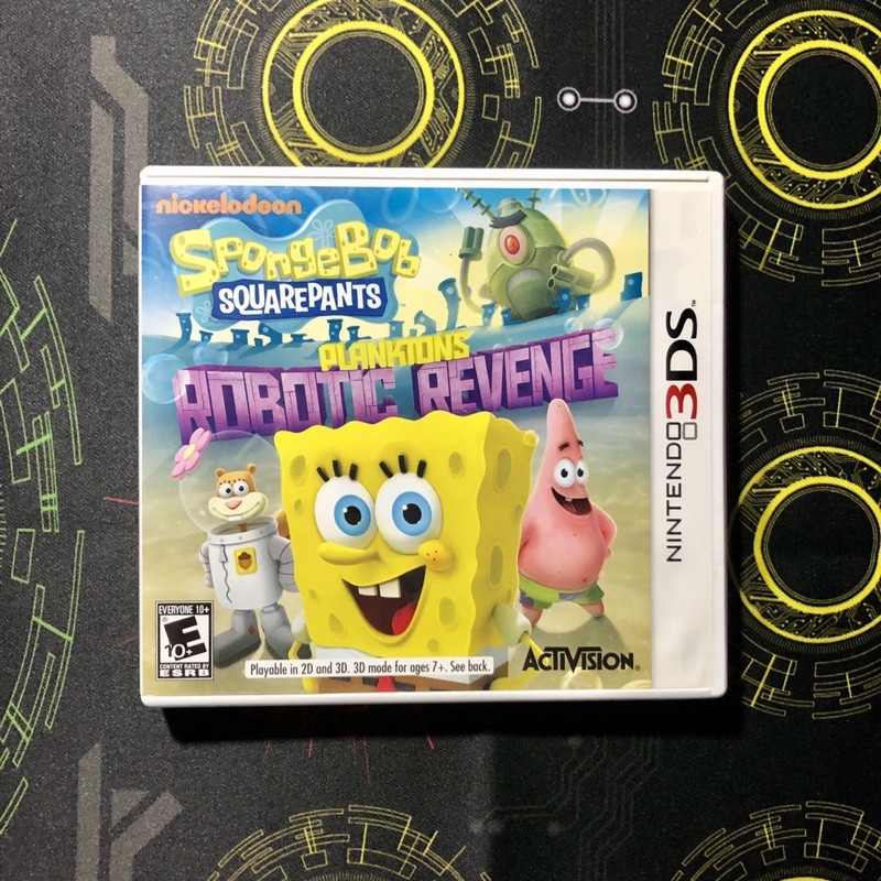 Spongebob Squarepants Planktons Robotic Revenge for Nintendo 3DS ...