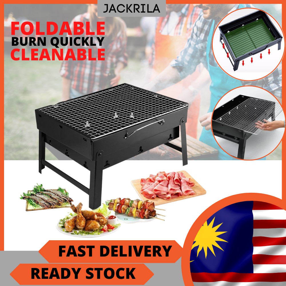 🔥 READY STOCK🔥 JACKRILA G-6879 Barbecue Stove Grill Stainless Steel ...