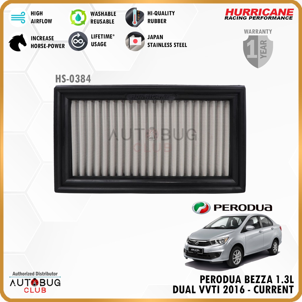 HURRICANE Racing Performance [PERODUA BEZZA 1.3L Dual VVTI 2016 ...