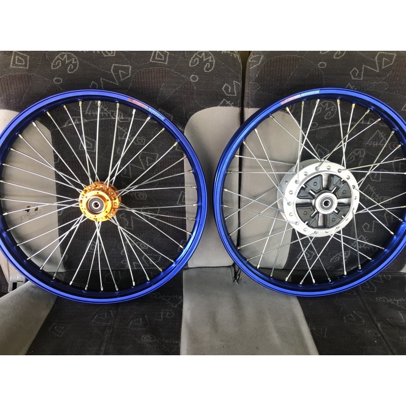 Rim Alloy Honda EX5/C70/Honda Wave Complete Set | Shopee Malaysia