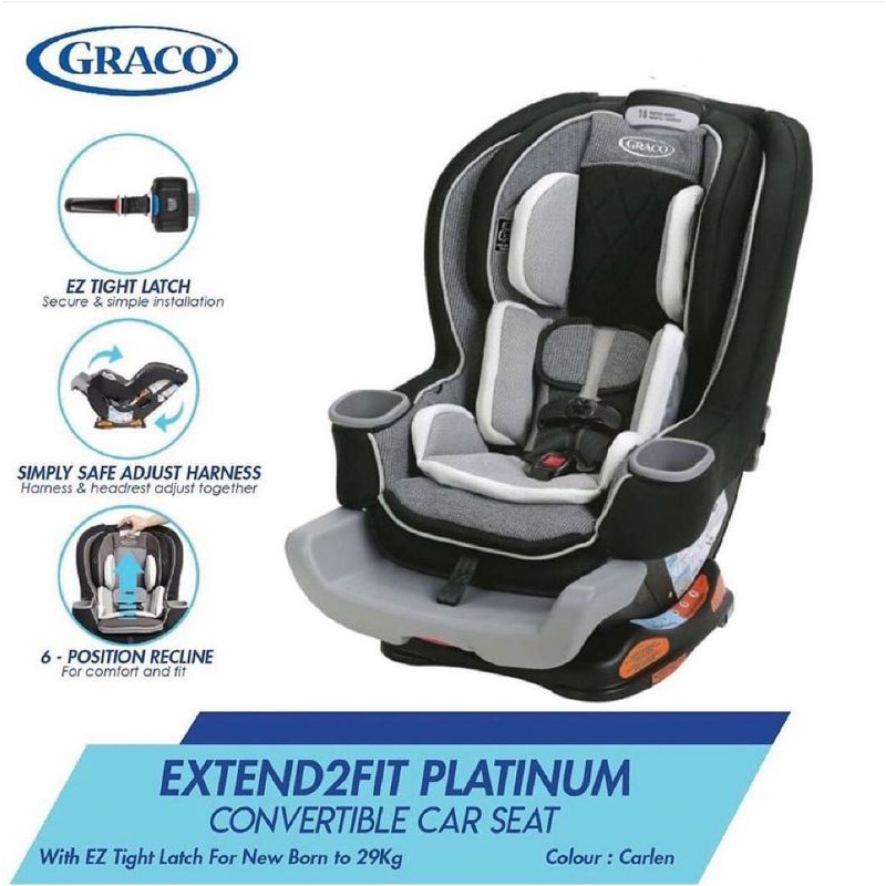 Graco clearance extend2fit platinum