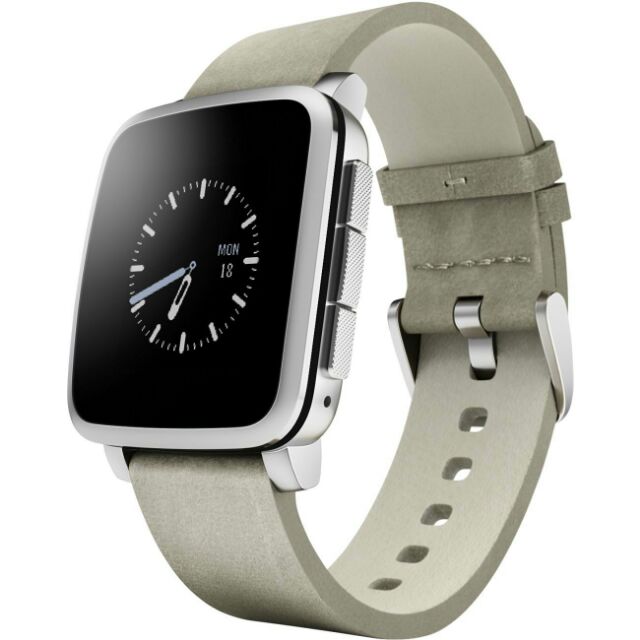 Pebble Time Steel Smart Watch Shopee Malaysia