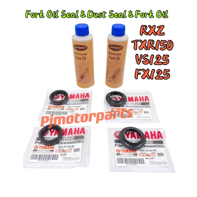 RXZ/TXR Panther Gamma 150/VS125/VS150/VR150/FX 125 Fork Oil Seal & Dust