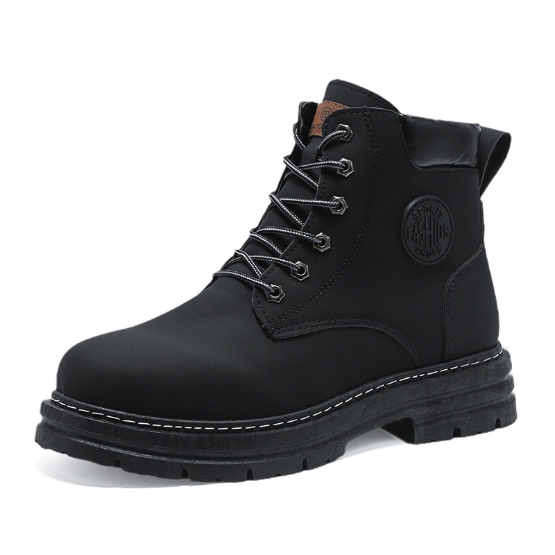 ** Fast Shipping * High-Top Martin Boots Versatile Shoes Small Leather ...