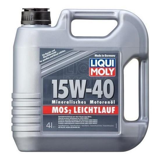 Liqui Moly Mos2 Leichtlauf Super Motor Oil 15W40 Engine Oil (4L