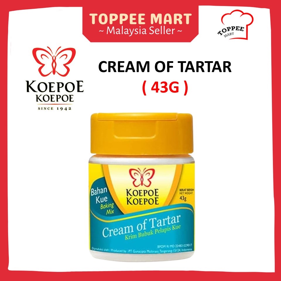 Koepoe Koepoe Cream of Tartar 43g Shopee Malaysia