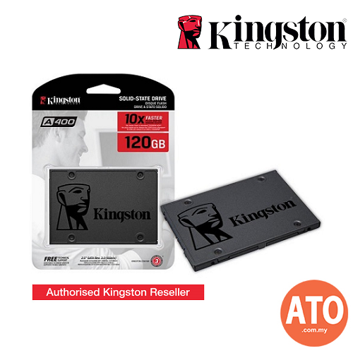 Kingston A400 SSD SATA 3 240GB 480GB 960GB (3 Years Warranty