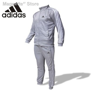 Ready Stock Ready Stock M 4XL Cotton Adidas Tracksuit Set