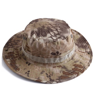 Multicam Boonie Hat Military Camouflage Bucket Hats Army Hunting Outdoor  Hiking Fishing Sun Protector Fisherman Cap Tactical Men