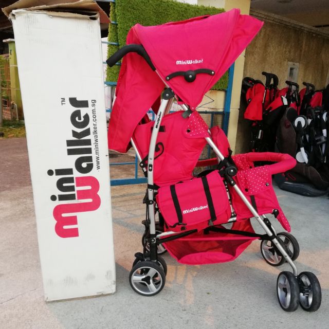 Mini walker 2025 tandem stroller