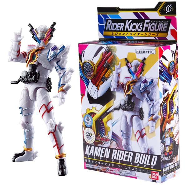 Bandai Kamen Rider Build RKF Legend Rider Series Kamen Rider Build ...